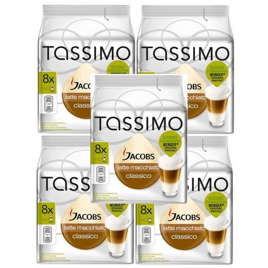 TASSIMO Jacobs Latte Macchiato Classico 40 Dosettes - Cdiscount Au ...