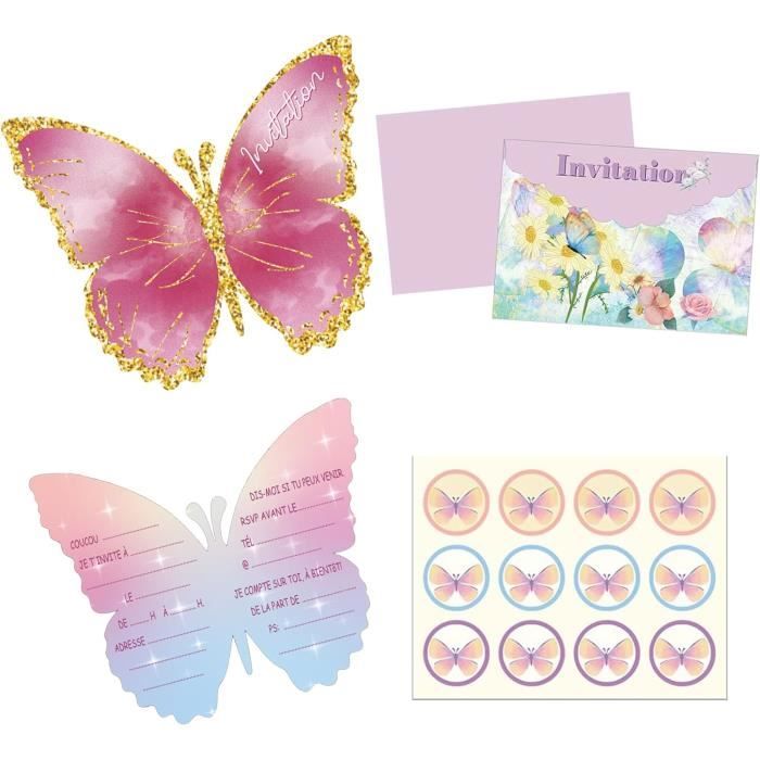 12 Invitation Anniversaire Fille Et 12 Enveloppes Roses Anniversaire 12 Invitation Anniversaire Fille Et 12 Enveloppes Roses Anniversaire