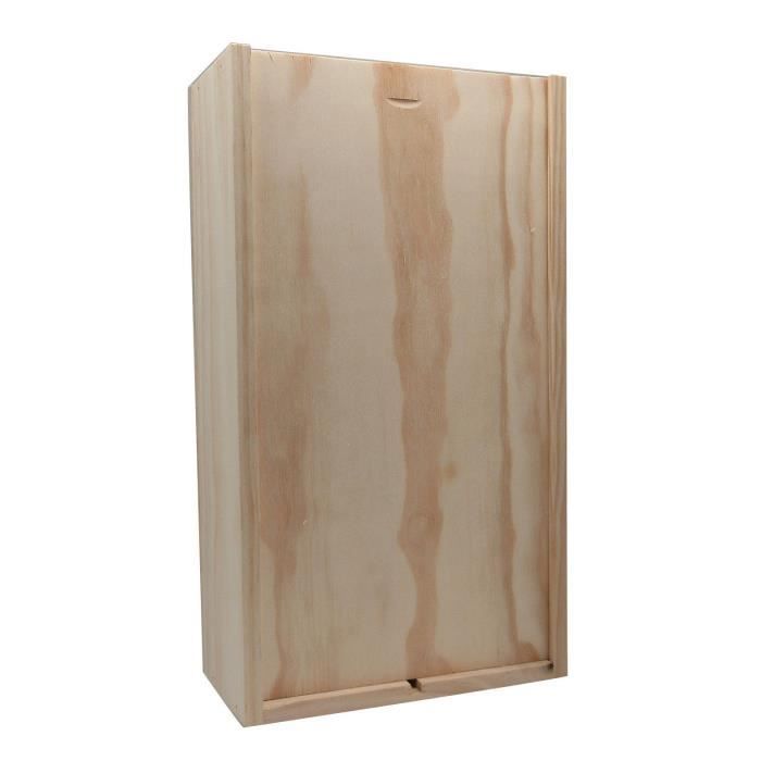 Caisse Bois format 2 bouteilles bourguignonnes