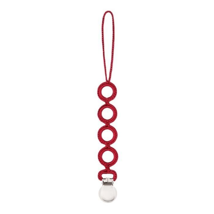 Lot De 7 Attaches Tétines Colorées Pour Bébé – Chaînes Anti-Perte Réglables, Jouets Et Sucettes Toujours à Portée De Main