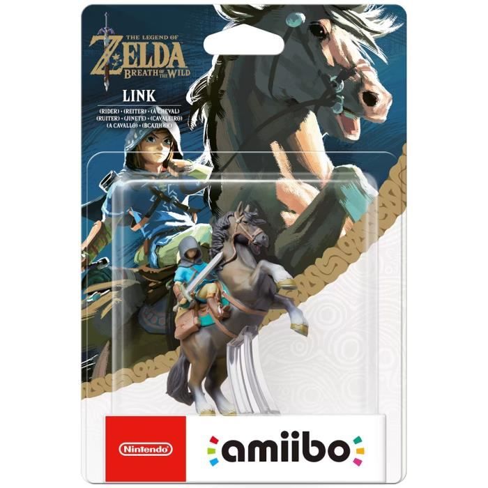 Figurine Amiibo - Link Cavalier (Breath of the Wild) • Collection The Legend of Zelda