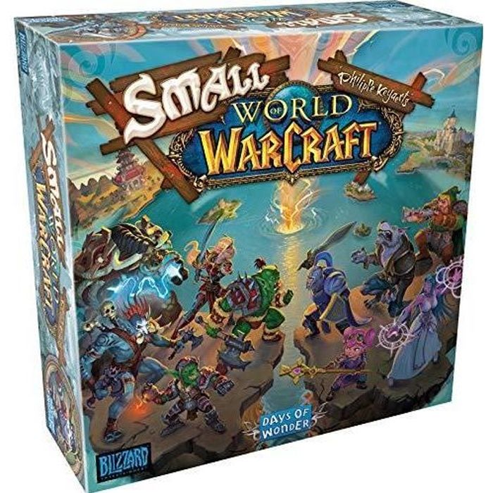 Asmodee - Asmodee Small World of Warcraft société-Jeu de Plateau, SWOW01