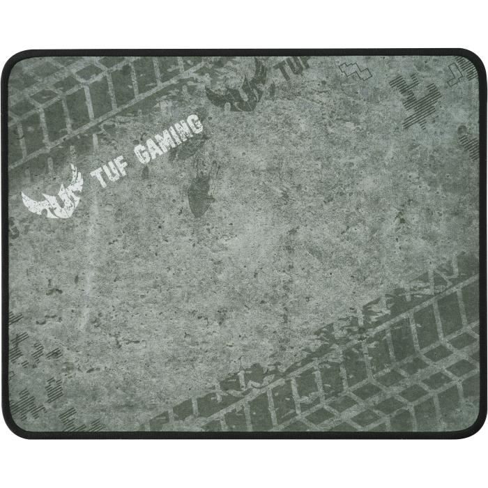 Tapis de Souris ASUS TUF Gaming P3 | Revêtement tissu - Bords anti-effilochements - Base antidérapante - Style industriel