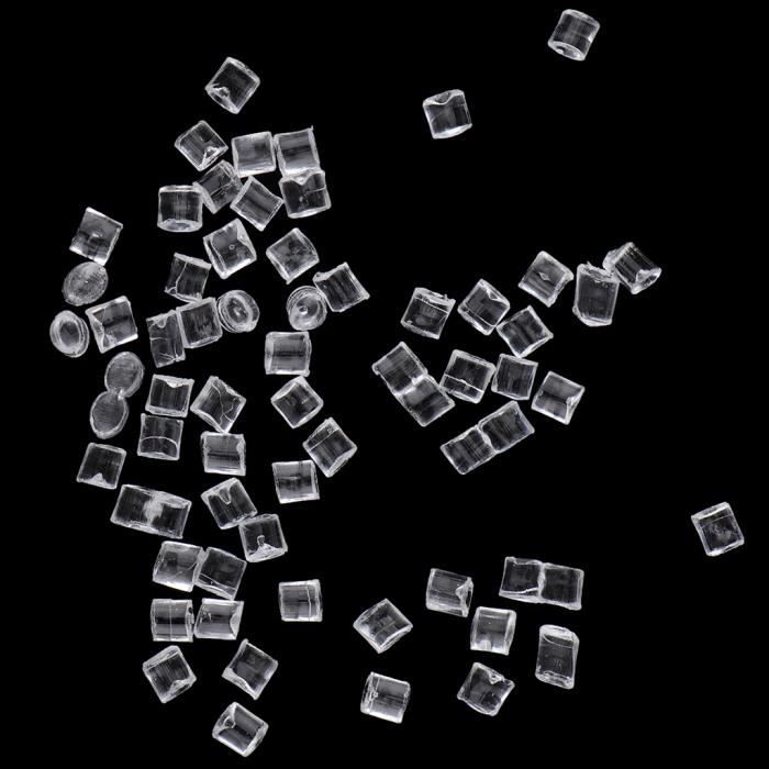 Paquet De 5 Mini-glaçons En Plastique Fournitures De Bar à Boissons Fraîches Pour Poupées Miniatures