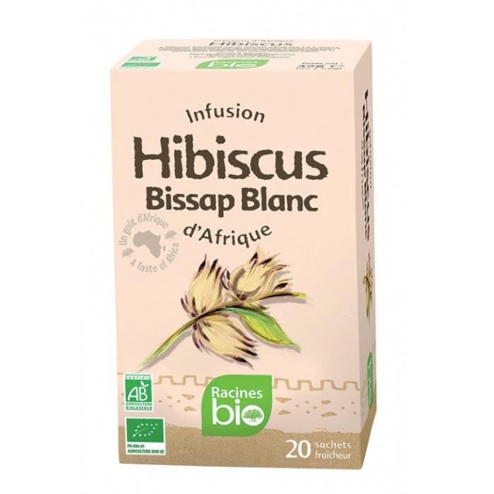Cette délicieuse boisson à base d’hibiscus blanc offre un goût acidulé. Elle se consomme aussi bien chaude que froide.Infusion