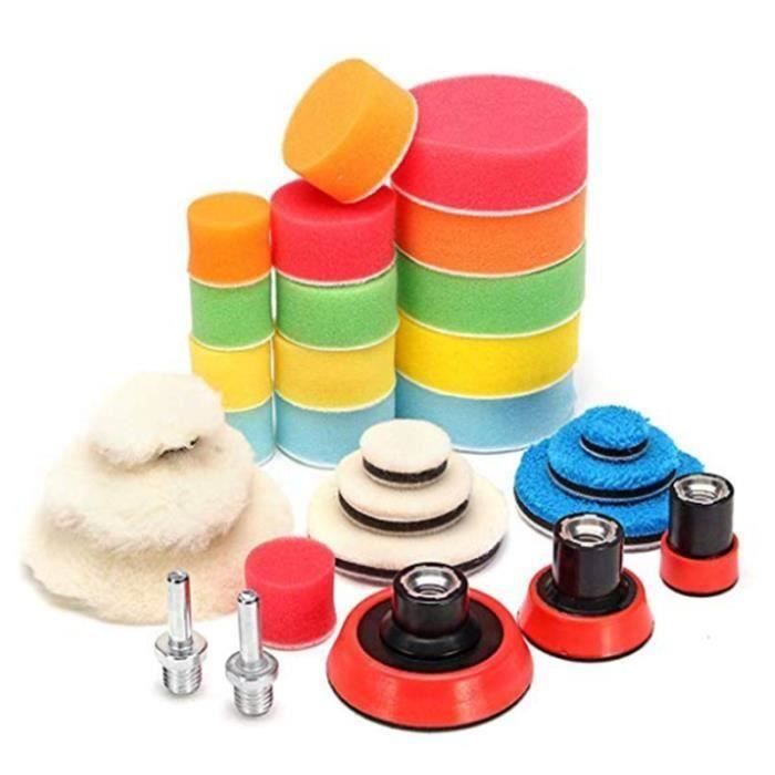 Roue De Polissage Lustrage Beauté Voiture Fartage Voiture De Polissage De Plaquettes Tampon Fartage Buffing Pad Brut Polissage
