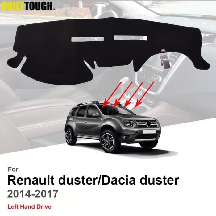 Tapis de tableau de bord pour Renault Duster Dacia 2014, 2015, 2016, 2017, intérieur de voiture, pare soleil