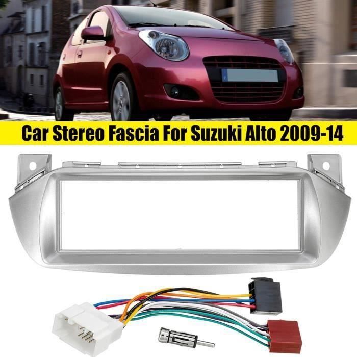 Kit Montage Adaptateur Cadre de Radio Façade Autoradio 1 DIN Pour Suzuki Alto 2009-2014 Sh59268
