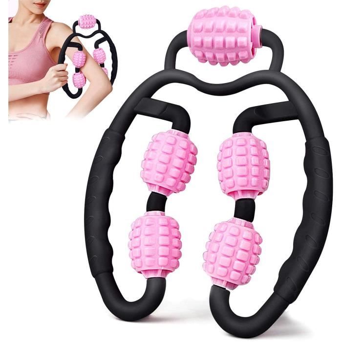 360° Masseur, Musculaire Outil De Rouleau, pour Massage Musculaire, Rouleau De Massage Anti Cellulite à 360° pour De Belles Jambes,