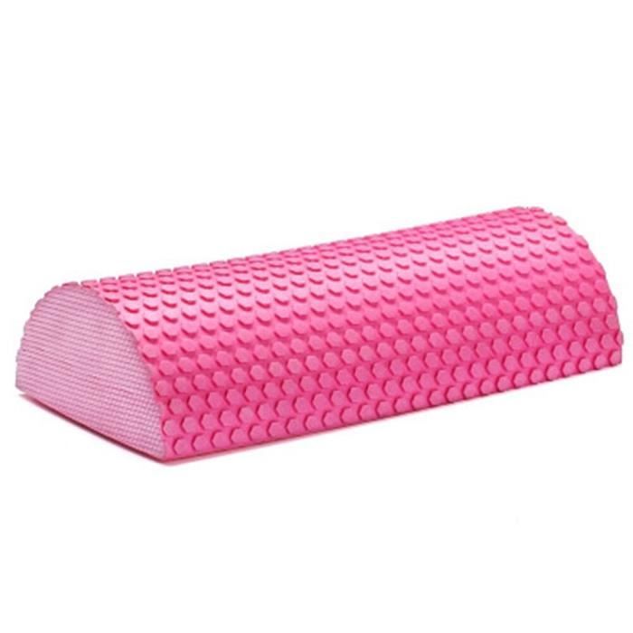 Tapis de sol,Rouleau demi cylindre en mousse EVA pour le Yoga,équipement utile pour l'entraînement, blocs, - Type Pink 30cm