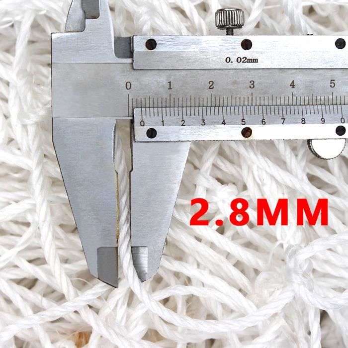 Garosa filet d'entraînement de football Filet de but de football, filet de remplacement de football taille standard 10 x 7 pi / 18