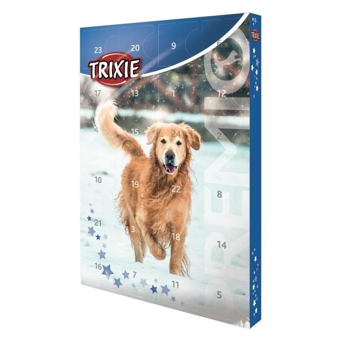 TRIXIE Calendrier de l‘Avent Premio - 24,5 x 37 x 3,5 cm - Pour chien x 3