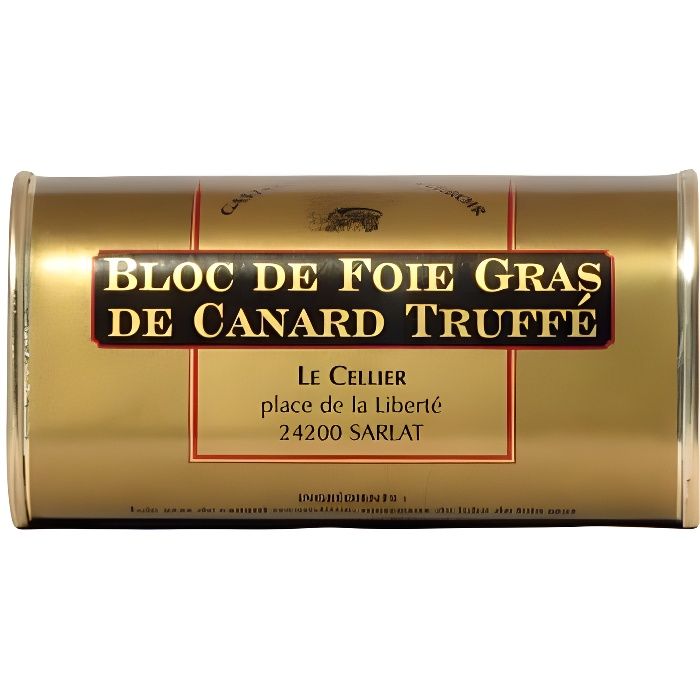 Bloc de Foie Gras de Canard Truffé 200g