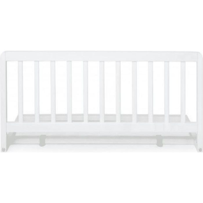 GEUTHER Barriere de lit Sweet Dream 140 cm rabattable en hêtre massif - coloris blanc