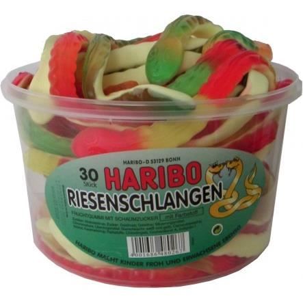 Haribo Serpents géants, 30 Pièces