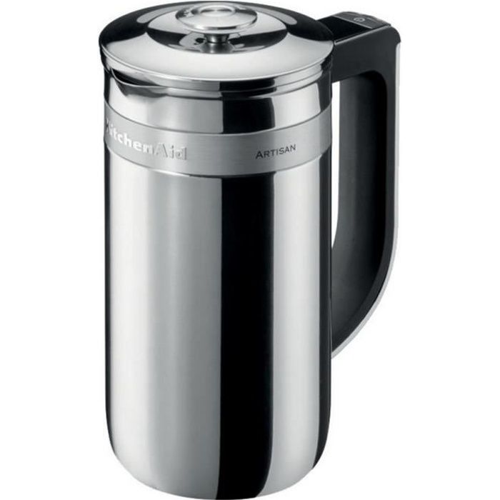 Kitchenaid - cafetière à piston 6 tasses 0.74l inox - 5kcm0512ess
