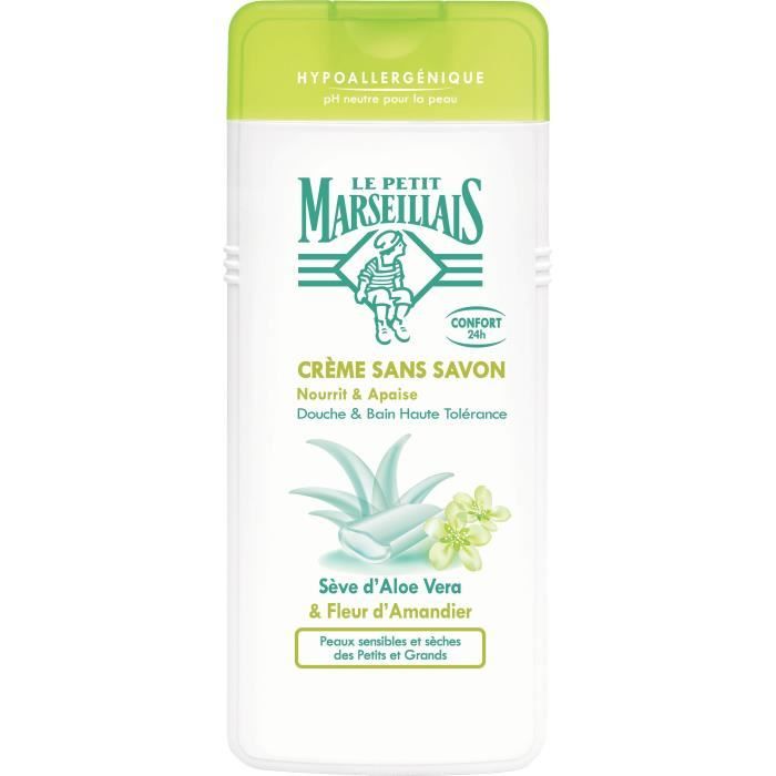 LE PETIT MARSEILLAIS Gel de douche aloé vera et fleur d'amende - 650ml