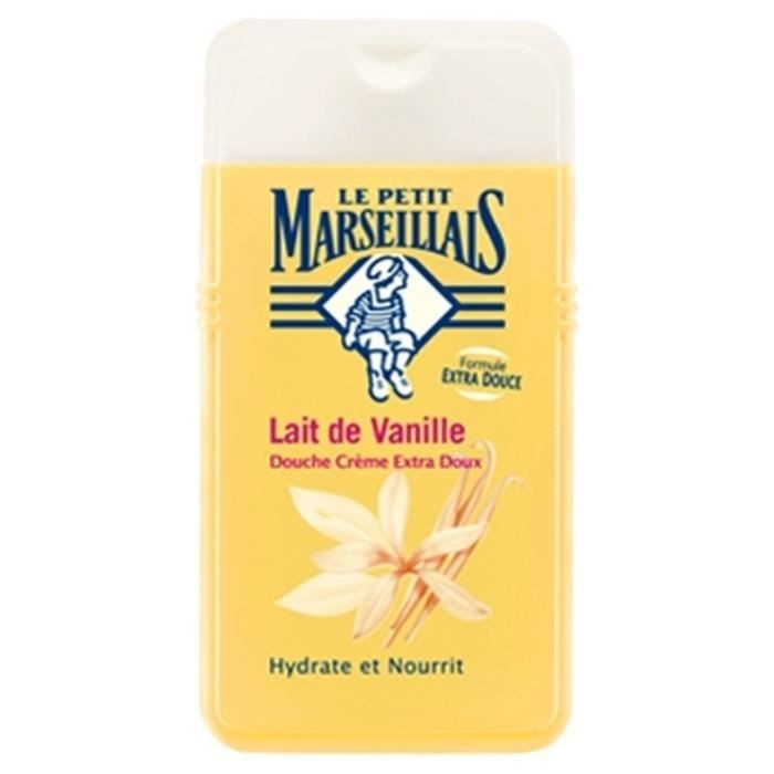 Le Petit Marseillais Douche “Lait De Vanille” 250ml (lot de 4)
