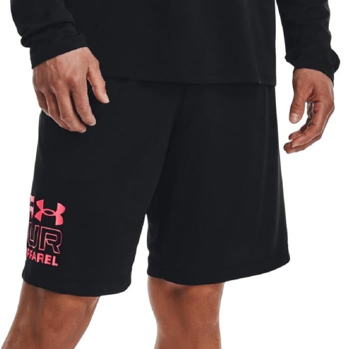 Short de sport Noir Homme Under Armour Tech Graphic