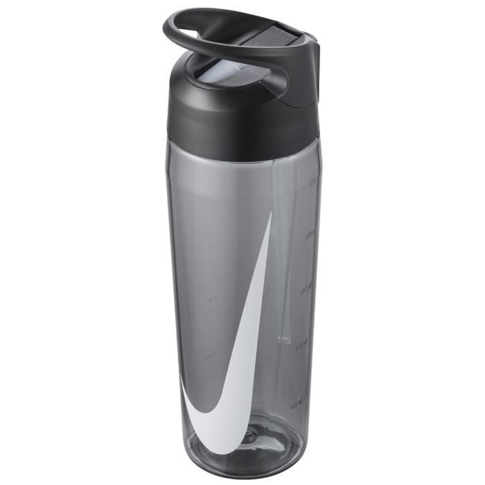 Gourde Nike hypercharge straw 710 ml - anthracite/anthracite/blanc - TU