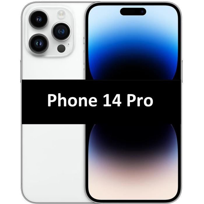 [Téléphone Factice] Apple iPhone 14 Pro - Coloris : Argent