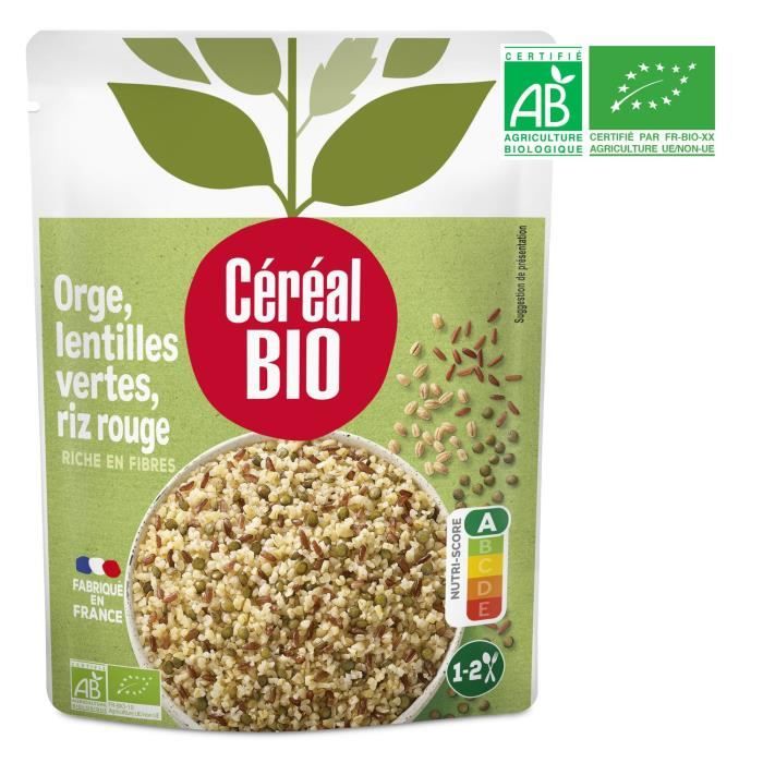 CEREAL BIO Céréales et légumineuses précuites Bio - 250 g