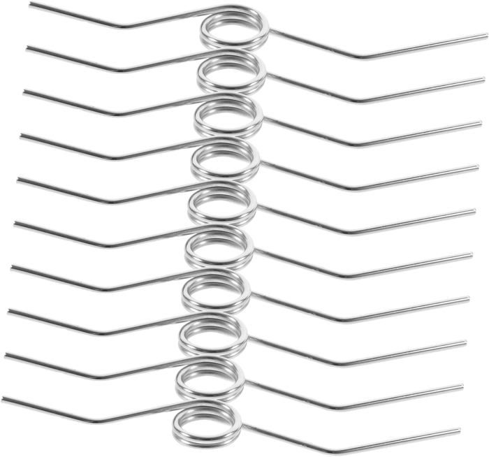 Lot De 10 Petits Ressorts En Acier Inoxydable - Diamètre Fil 0,3-0,5 Mm, Longueur 10-30 Mm, Pour Bricolage