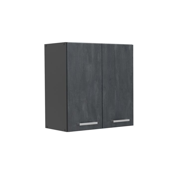 Elément haut de cuisine R-Line 60cm Béton noir/Anthracite Vicco 47496