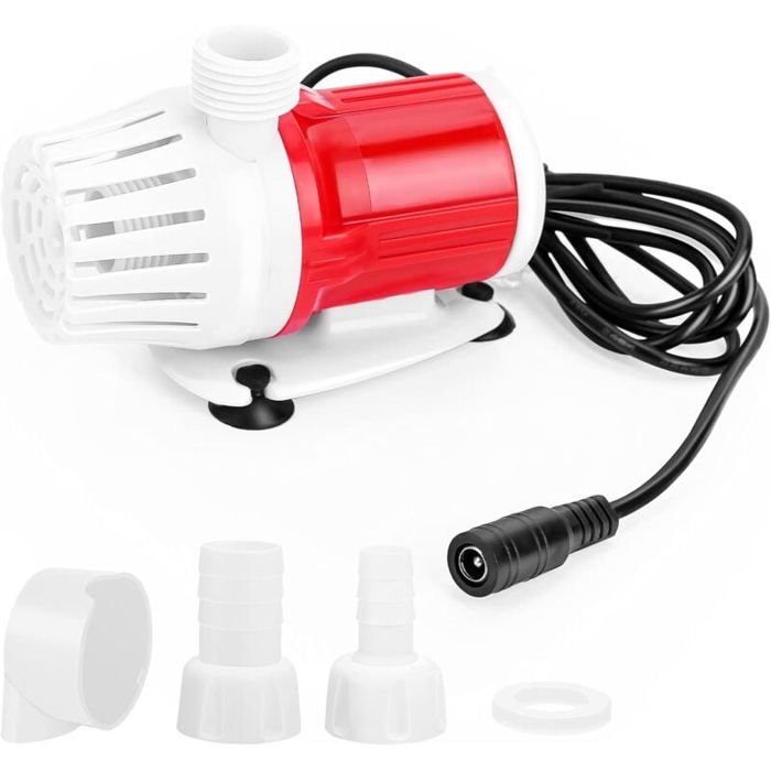 Meilleurs prix pour Pompe submersible DC 12V 20W pompe eau portable pour aquarium dbit 1200LH idale pour fontaines et tangs VHV