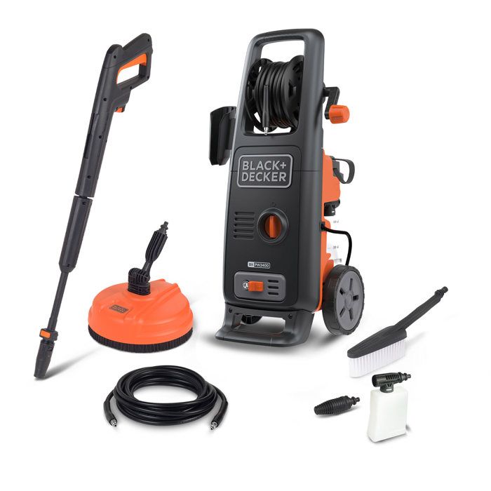 Black+Decker Nettoyeur Haute Pression BXPW2400P (2.400 W 170 bar 500 l/h) Modèle 2026