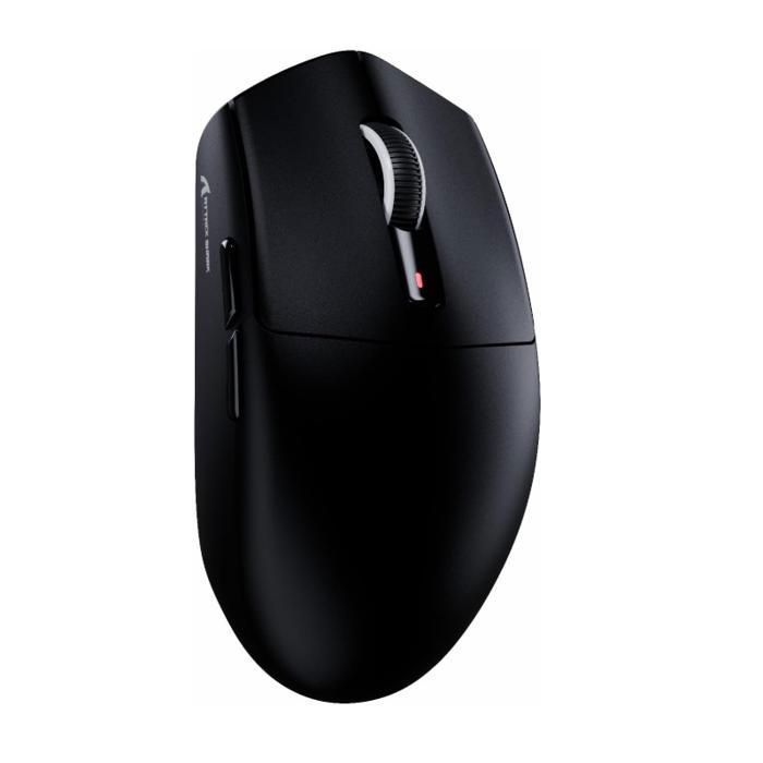 ATTACK SHARK G3 Souris Gaming sans Fil 59g Superlight 25000 DPI 80 Millions de Clics Bluetooth/2.4G/Filaire - Noir