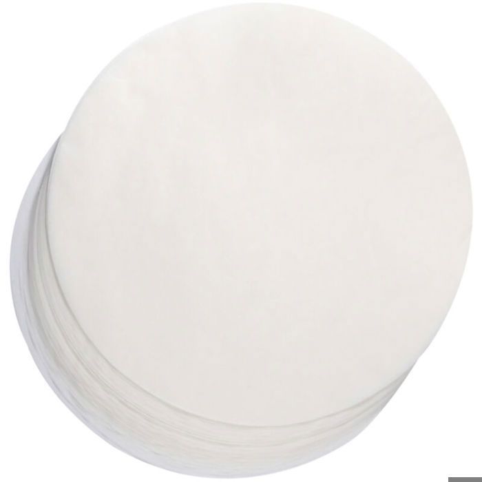 Feuilles de papier antiadhésives pour barbecue - Lot de 100 feuilles - Diamètre 26 cm - Papier sulfurisé SANPIE