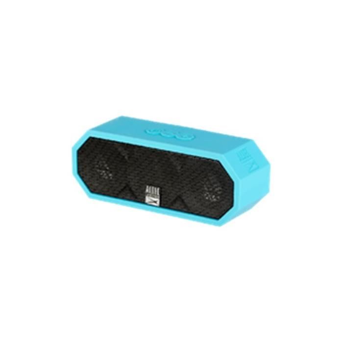 Enceinte Bluetooth Altec H2O Aqua - Sans fil - Batterie 8h - Etanche - Bleu