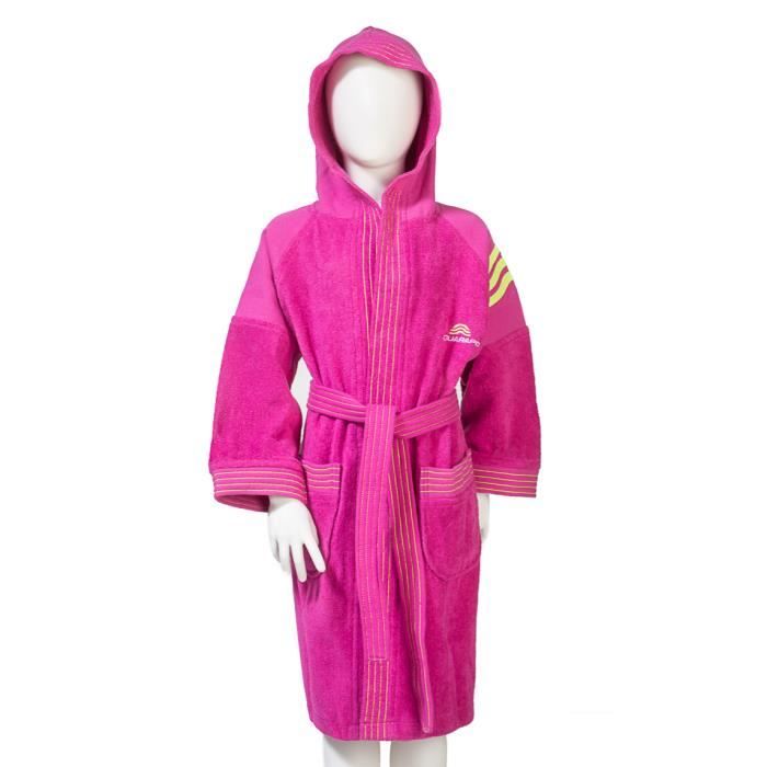 Peignoir enfant Aquarapid Flynj funny fuxia 10 ans Cdiscount Maison