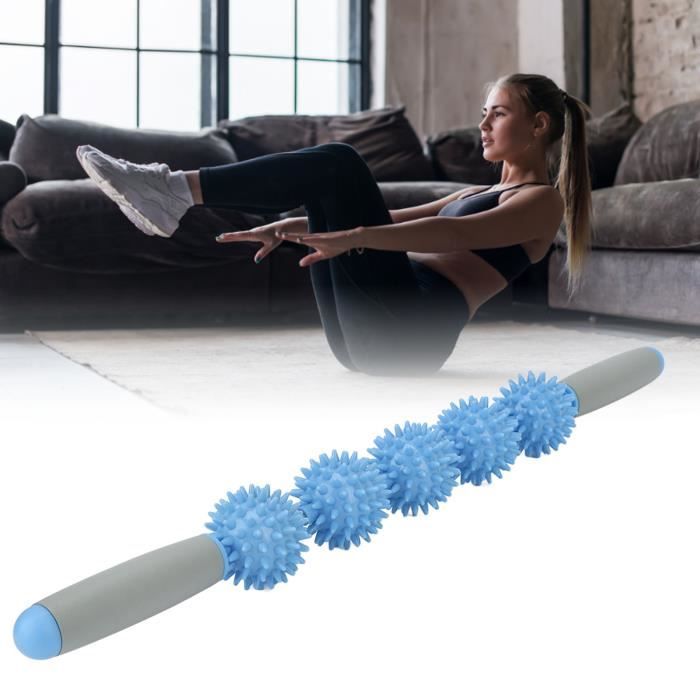 GOO Fascia Muscle Roller Fascia Blaster bleu clair cinq boules Massage