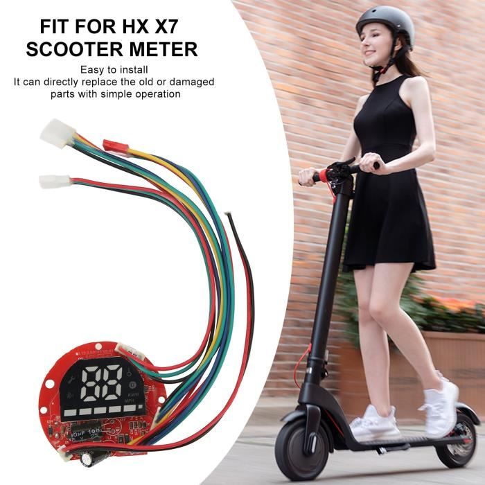 HX X7 ELECTRIC SCOOTER instrument panel PCB Waterproof Clear data ...