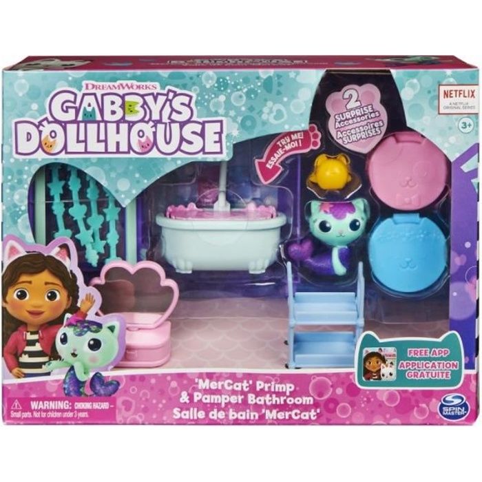 Playset Deluxe - Gabby's Dollhouse - Gabby et la Maison Magique - Figurine et Accessoires - Multicolore