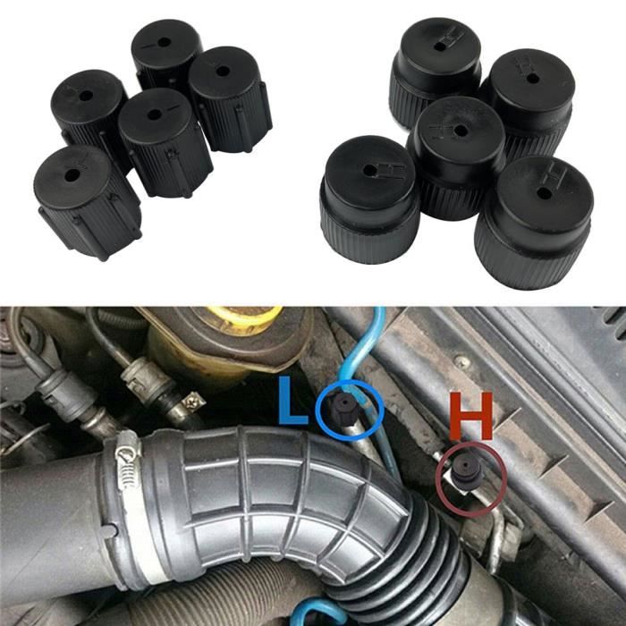 Kit Pour Voiture 10pcs R134a 13mm Et 16 Mm Service De Climatisation Systeme Ac Charge Caps Port Lvz90622001 Green Achat Vente Kit Pour Voiture Pieces Et Accessoires Cdiscount