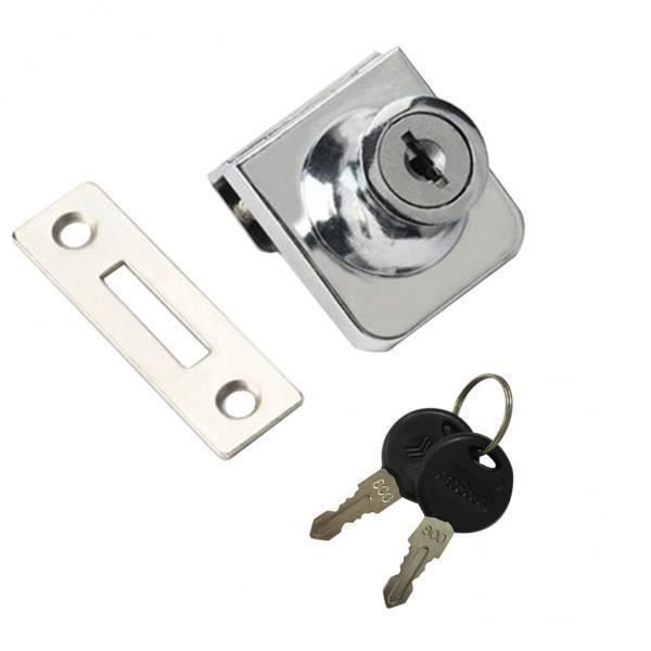 Serrure de vitrine en verre Cdiscount Bricolage