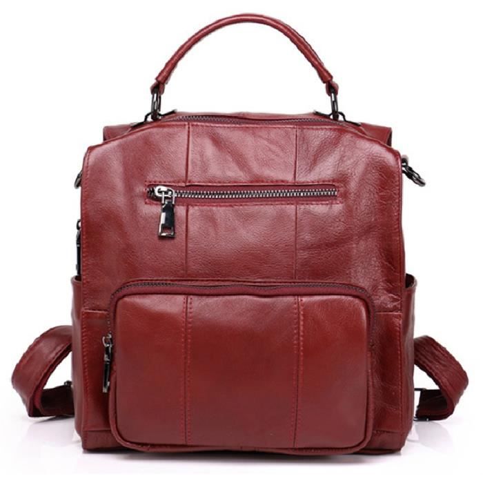 Femmes sac /à main,Sac /à bandouli/ère en cuir /à bandouli/ère en cuir pour femme,Sacs port/és dosGris