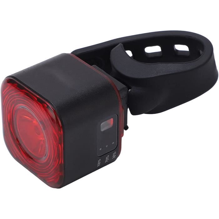 Feu Arrière De Vélo Intelligents, Induction De Freinage USB Rechargeable,IPx4 Etanche,Eclairage