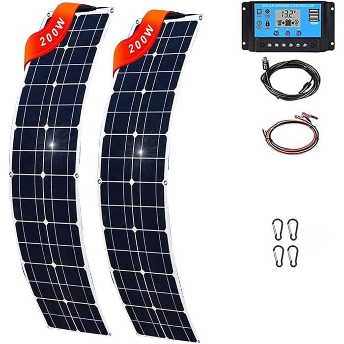 Kit De Panneaux Solaires Avec Onduleur Solaire 500w, Panneau Solaire De 18w 18v Moselota