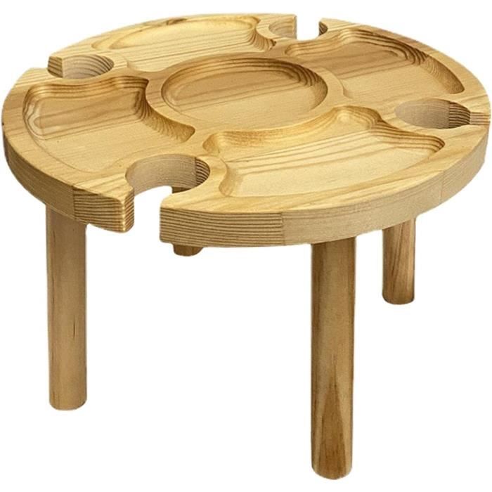 TABLE DE PIQUE-NIQUE PLIABLE - VERSION FAMILIALE / 4 PERSONNES