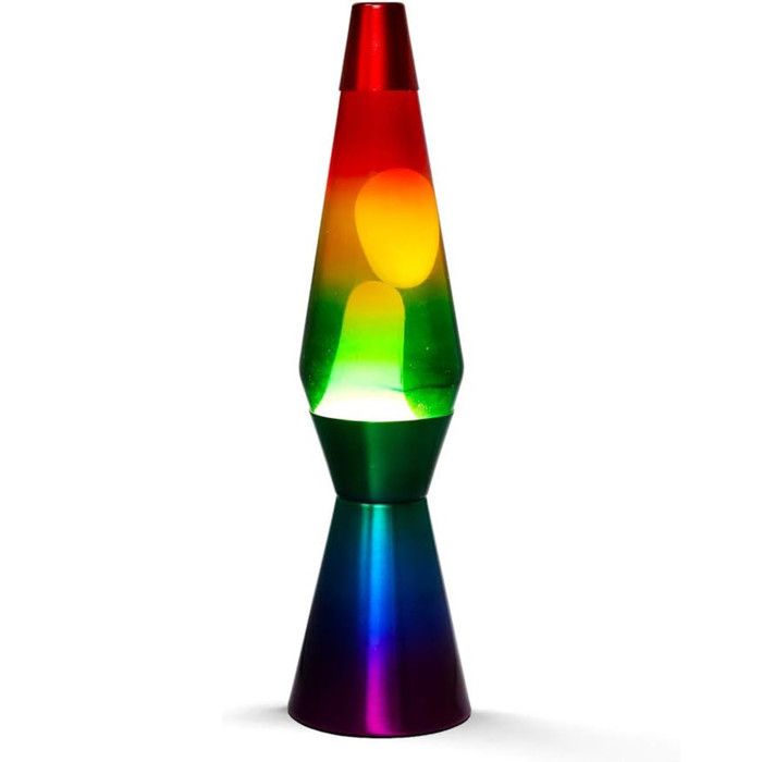 ITotal XL1767 Lampe à Lave 36 cm RAINBOW