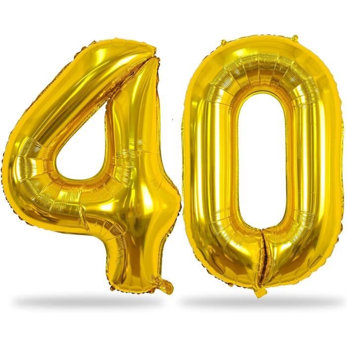 Ballons Num ro 40 Dor s 7191J Cdiscount Maison Ballons Num ro 40 Dor s 7191J Cdiscount Maison
