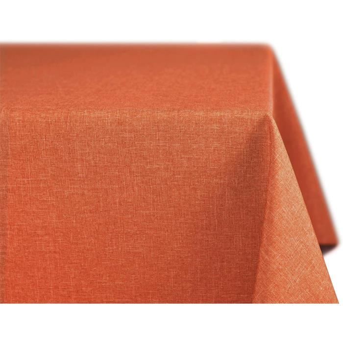 Nappe 100% Lin Délavé Chambry – Fabriquée à La Main En Allemagne, Taille Et Couleur Au Choix, Qualité Supérieure Durable Naturelle – Blanc 110x135 Cm