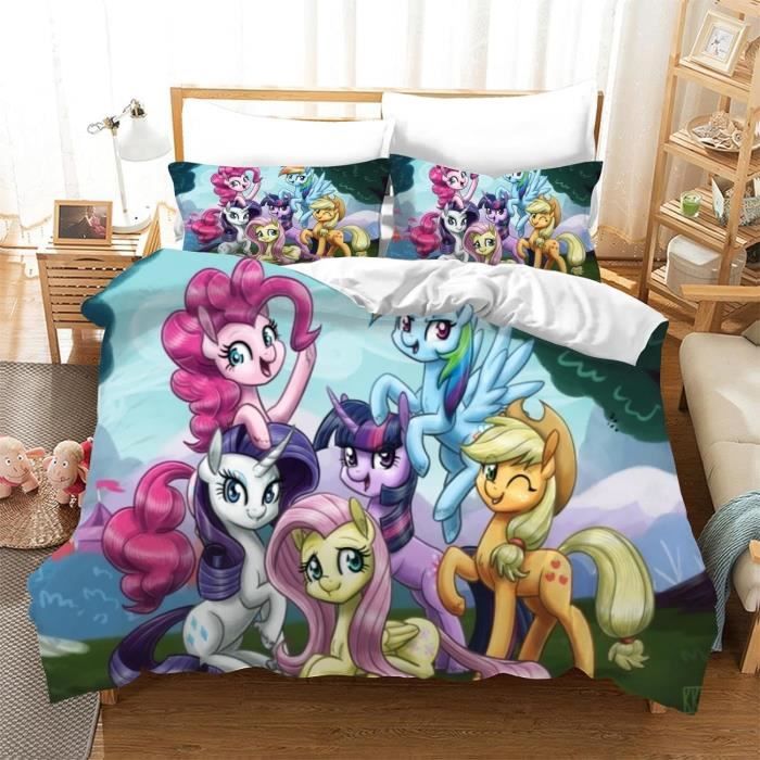 La Petite Taupe Parure De Lit Réversible Pour Enfants, Housse De