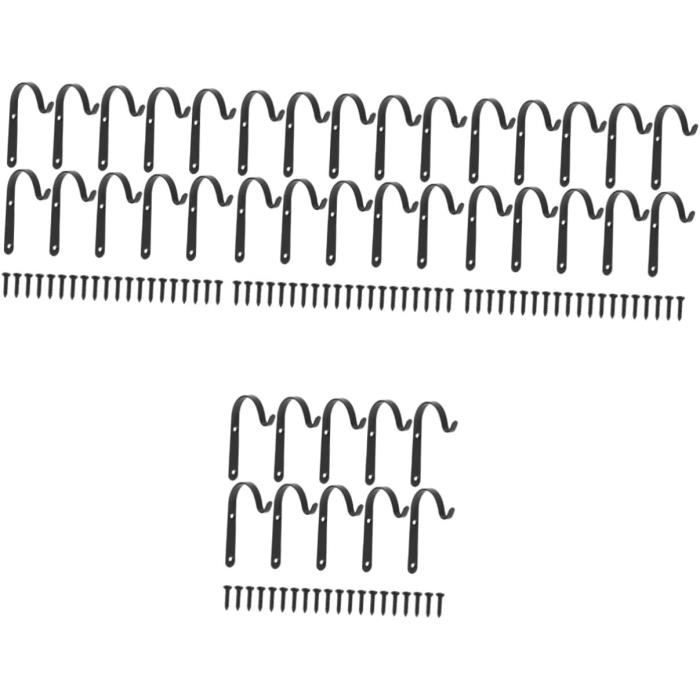Boucles Connexion Levage JECOMPRIS - Lot 2 Pièces - Acier - Pour Chaînes Sécurité - 1.7T Charge