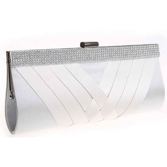 pochette soiree blanche