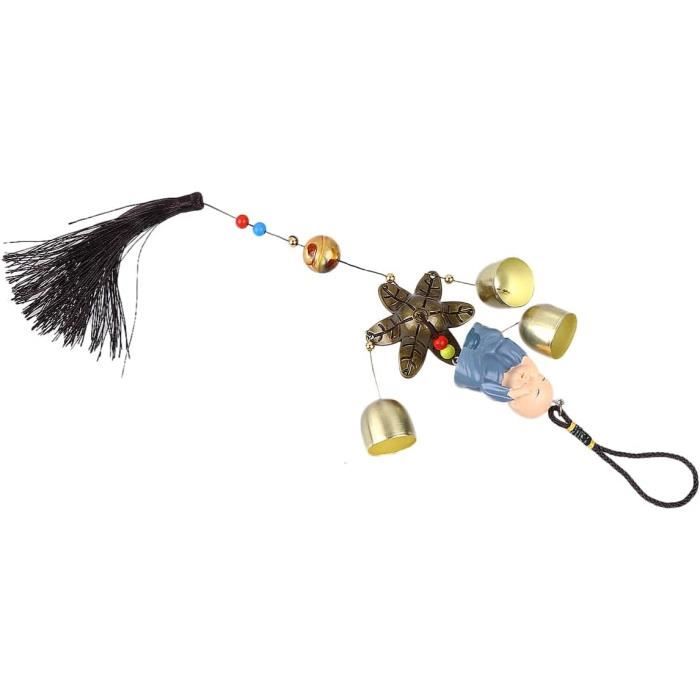 Support De Carillon éolien En Métal Noir - Hauteur 47 Cm - Pour Suspension Intérieure, Décoration Salon, Chambre, Bureau - 6